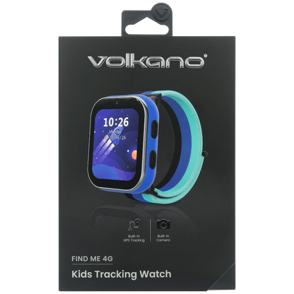 Volkano Find Me 4G Series GPS Tracking Watch with Camera - Unisex