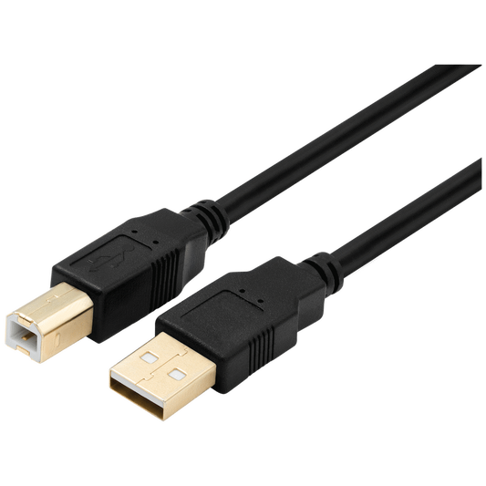 Volkano Print Series USB Printer Cable 1.8m - Black