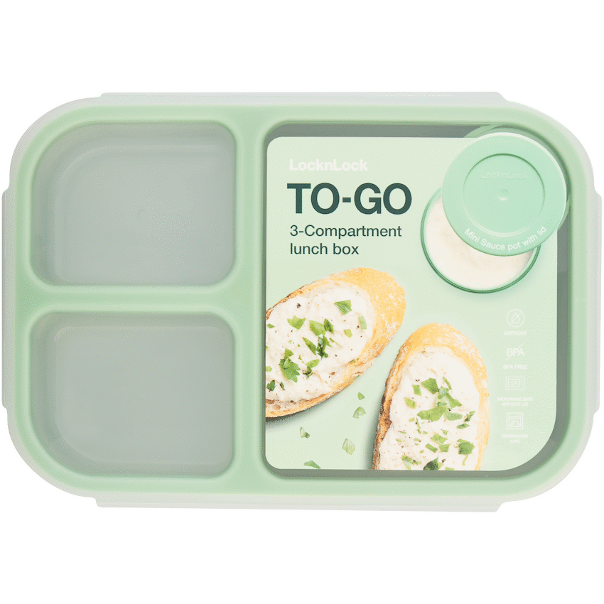 LocknLock To-Go Lunch Box 1.5lt - Mint