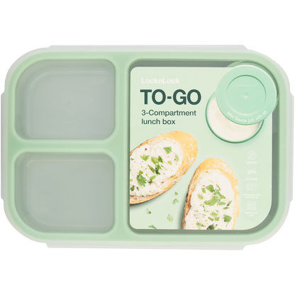 LocknLock To-Go Lunch Box 1.5lt - Mint