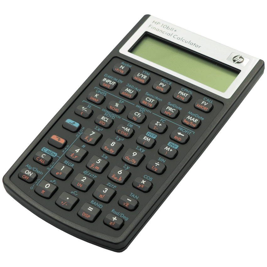 HP 10Bii+ - Business Calculator (Algebraic) - Non-Programmable