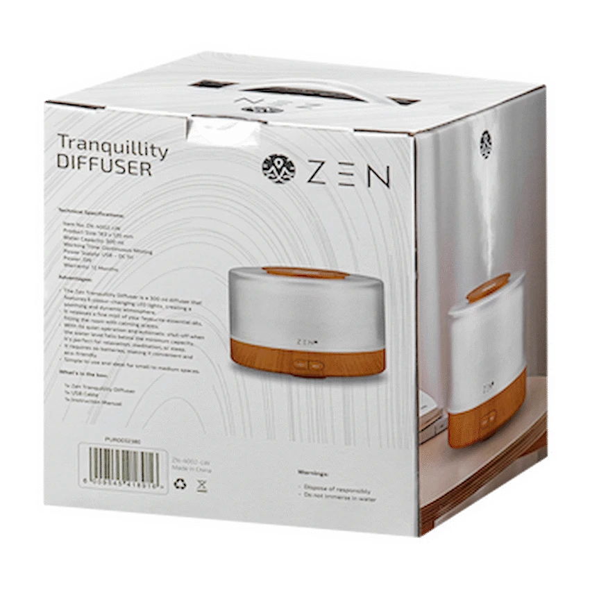 Zen Tranquillity Diffuser - Light Wood
