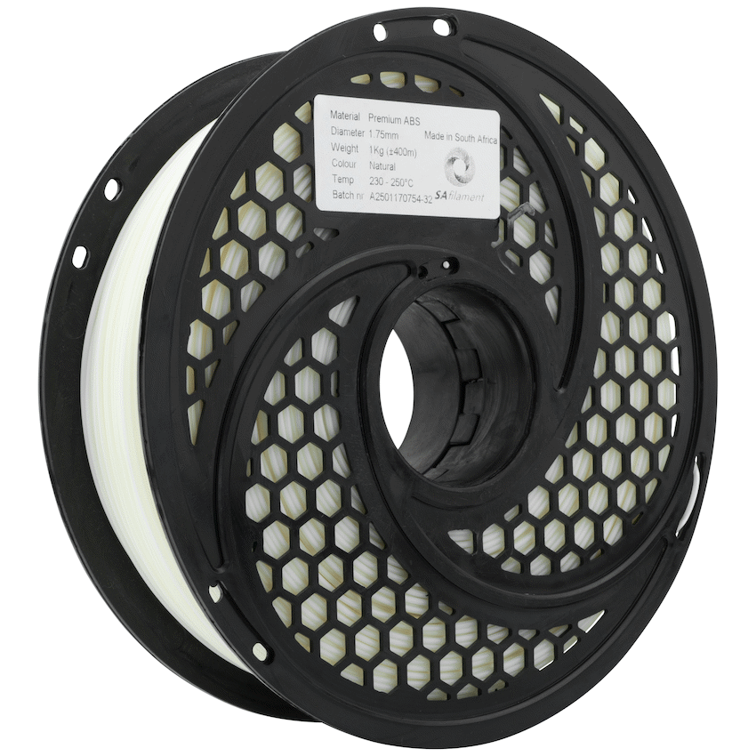 SA Filament ABS Premium Filament 1kg - Natural / Ivory
