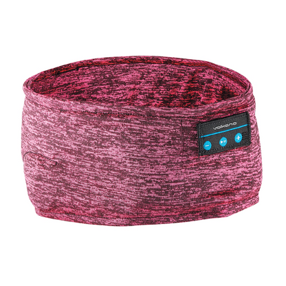 Volkano Lucid Series Bluetooth Headband Headphones - Red