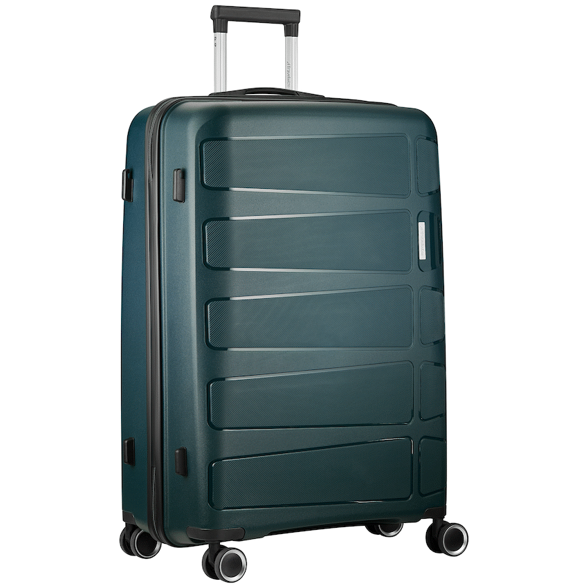 Travelwize Tourer PP 75cm 4-wheel Spinner Luggage Petrol
