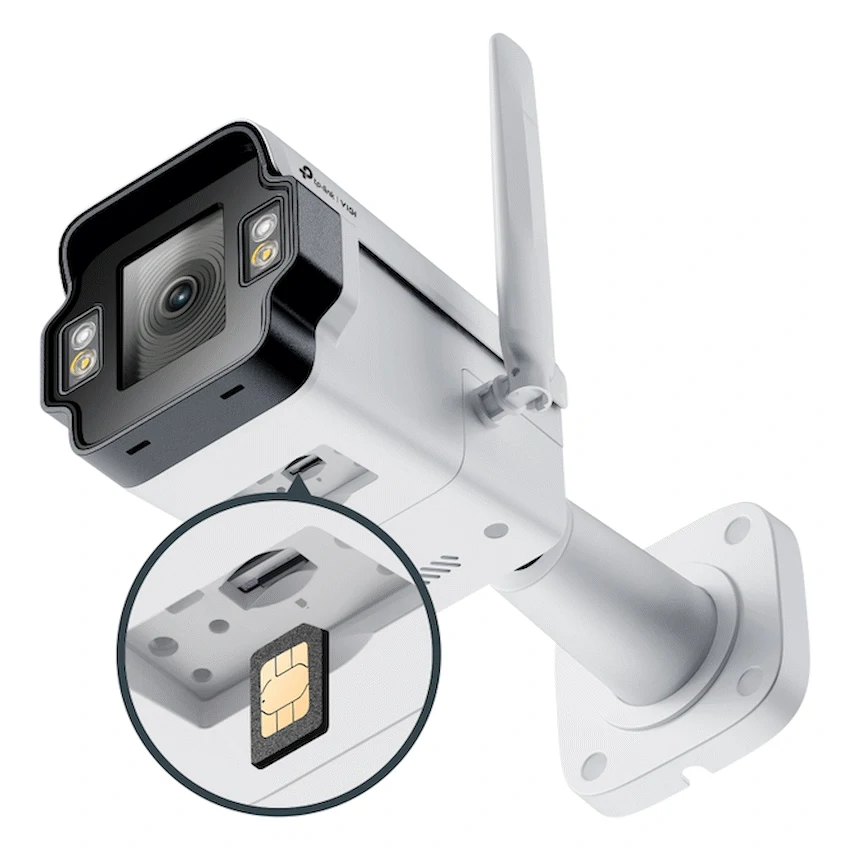 InSight S345-4G (4mm) VIGI 4MP Outdoor Full-Color 4G Bullet Network Camera