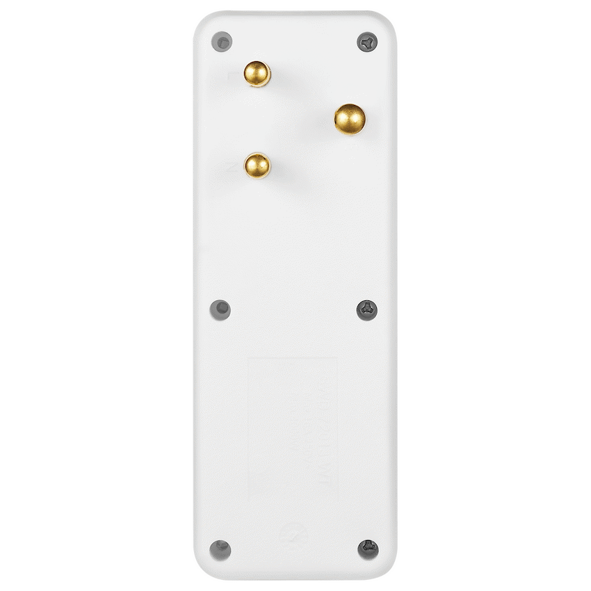 SWITCHED  4 Way Schuko Adaptor
