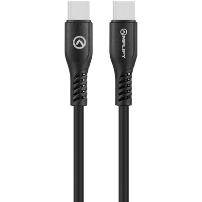 Amplify CoreCharge 1.2m USB-C to USB-C Cable - Black