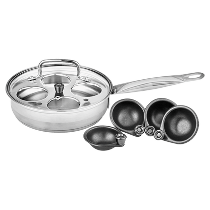 Legend Prof Chef 20cm 4 cup Egg Poacher ( Order in Qty of 1)
