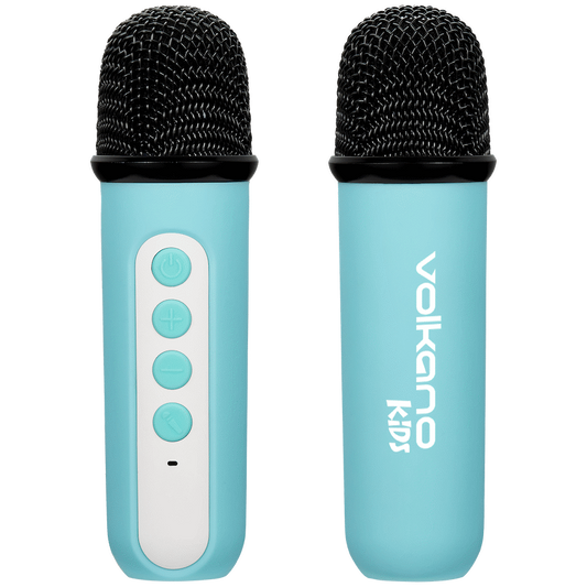 Volkano Kids SingMate Series Bluetooth Speaker with 2 Wireless Microphones - Mint
