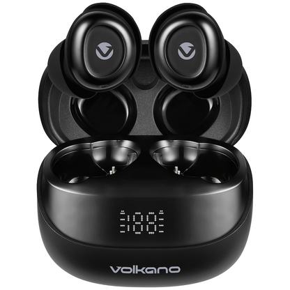 Volkano Aspen True Wireless Earphones - Black