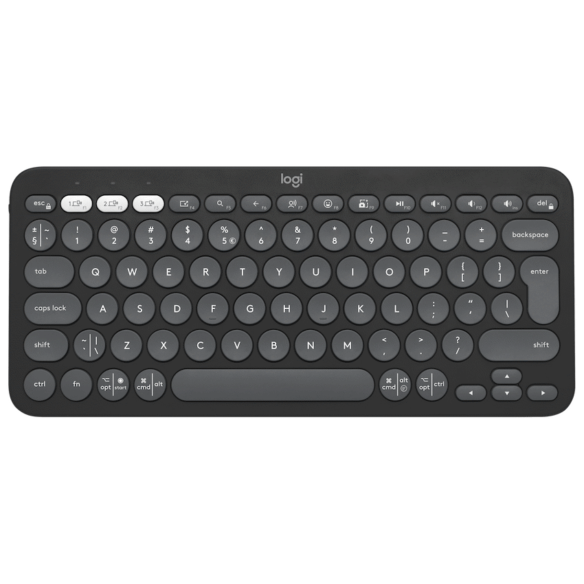Logitech(R) Pebble Keys 2 K380s - Tonal Graphite