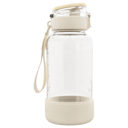 Snappy Tritan Bottle with straw 1lt Vanilla ( Order in Qty of 6)