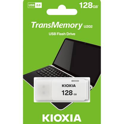 Kioxia 128GB USB 2.0-White