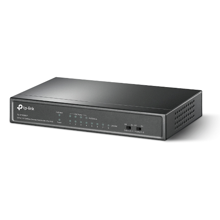 TP-Link TL-SF1008LP 8-Port 10/100Mbps Desktop Switch with 4-Port PoE