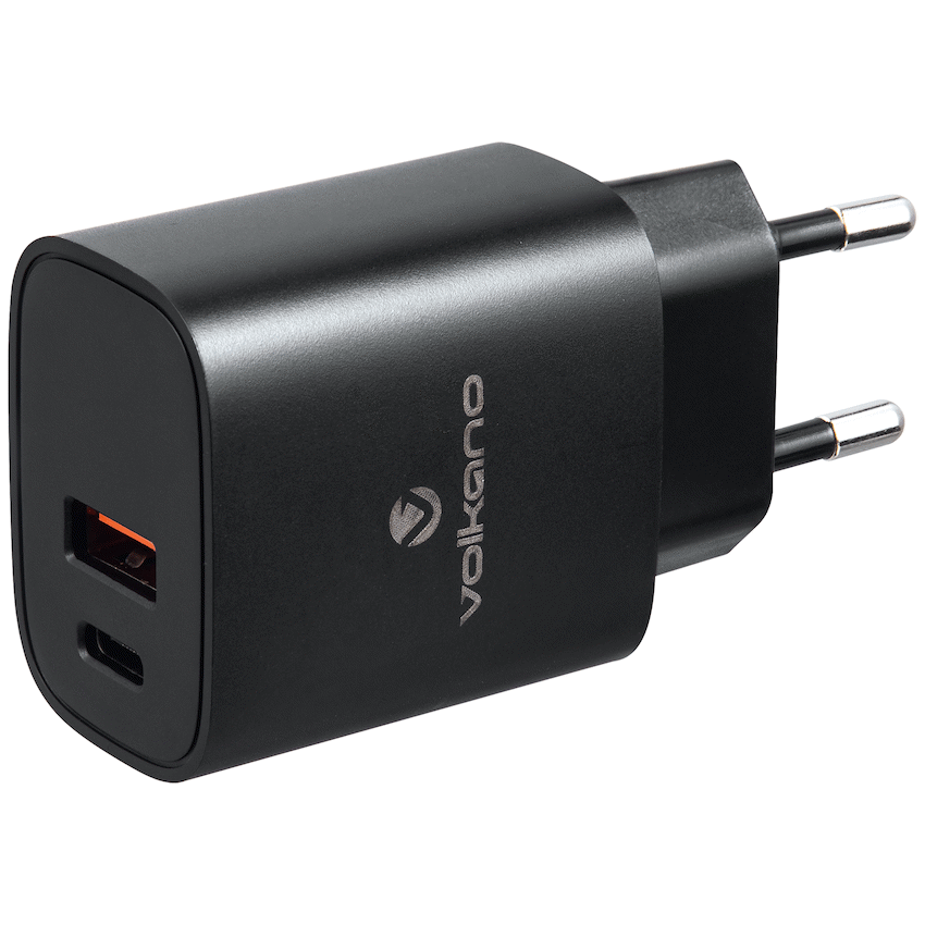 Volkano Express Series QC3.0 + PD Wall Charger - 20w with Cable