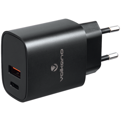 Volkano Express Series QC3.0 + PD Wall Charger - 20w with Cable