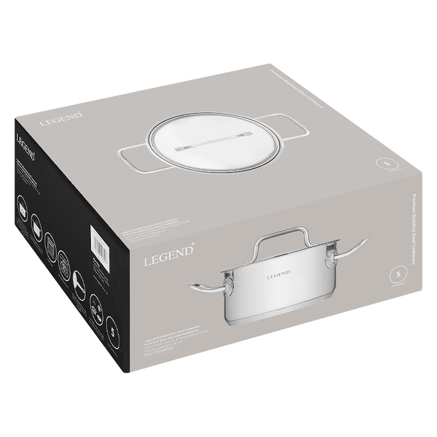 Legend Prof Chef 2lt Casserole ( Order in Qty of 1)