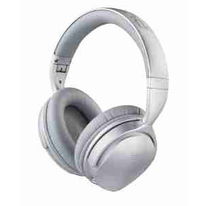 VolkanoX Silenco Series Active Noise Cancelling Bluetooth Headphones - Silver