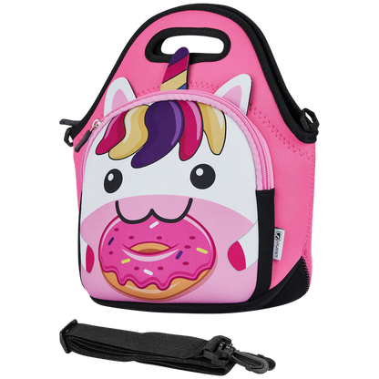 Quest Neoprene Lunch Bag - Unicorn Donut