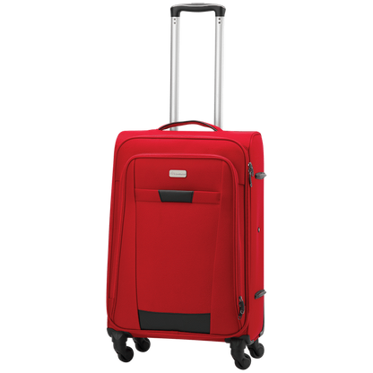 Travelwize Arctic 65cm 4-Wheel Spinner Trolley Case - Red