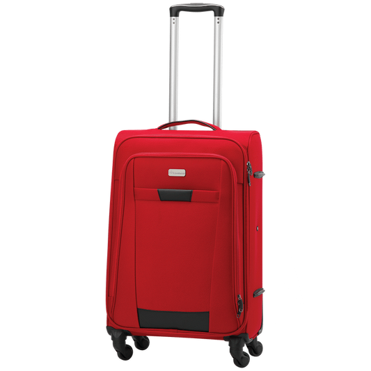 Travelwize Arctic 65cm 4-Wheel Spinner Trolley Case - Red