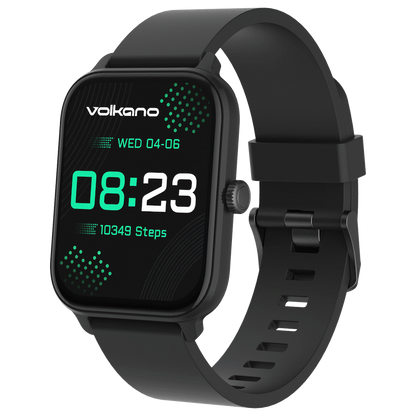 Volkano Linea Series Ultra-Slim Smartwatch - Black