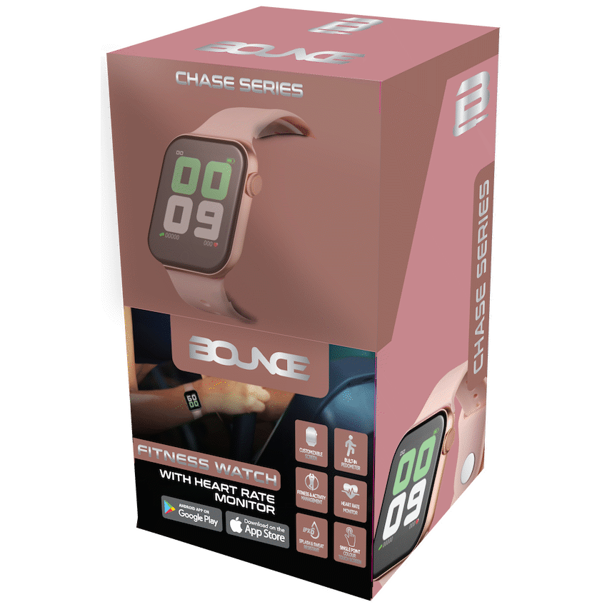 Bounce Chase Series Fitness Watch - Gold