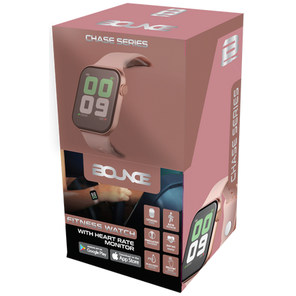 Bounce Chase Series Fitness Watch - Gold