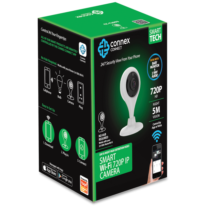 Smart Wi-Fi 720P IP Camera - Indoor