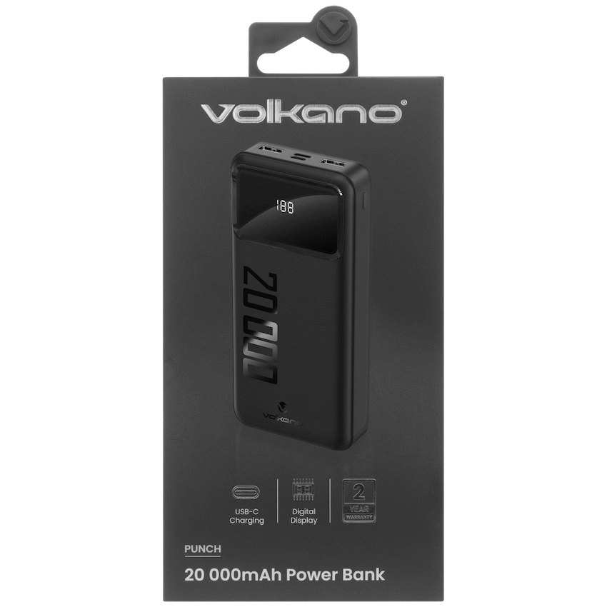 Volkano Punch Series 20000mah Power Bank