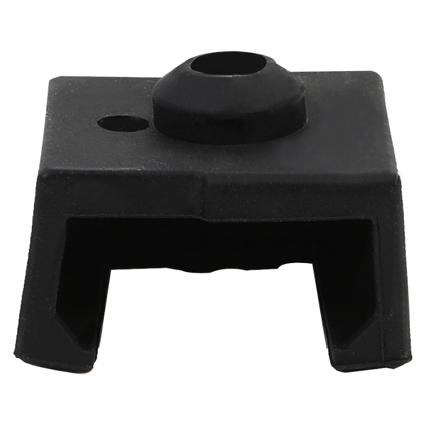 Creality Heating Block Silicone Cover (23x23x17) - Flame-Retardant Silicone - Black