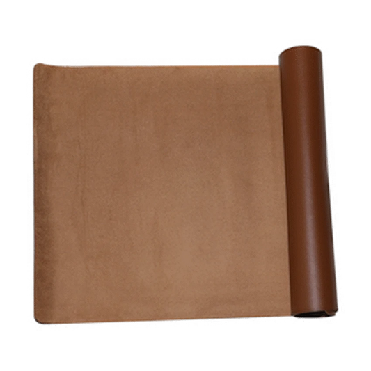 Everfurn Prime Faux Leather Desk Mat - Brown
