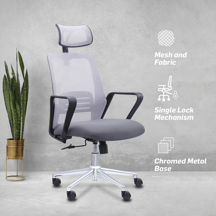 Everfurn Voyeur Ergo High Back