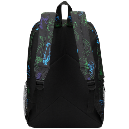Quest Neon Sneakers 4-Piece Backpack Combo - Black