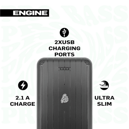 Pro Bass Engine 5000mah Series Power Bank - Black