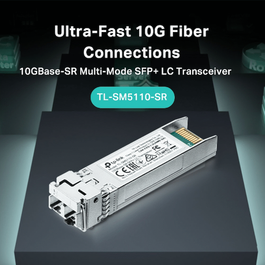 TP-Link SM5110-SR 10GBase-SR SFP+ LC Transceiver