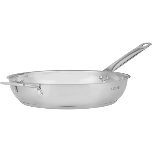 Legend Prof Chef 32cm Stainless Steel Fry Pan ( Order in Qty of 4)