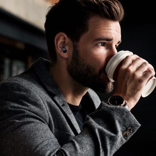 Volkano Sugar-Cube Active Noise Cancelling True Wireless Earphones - Black