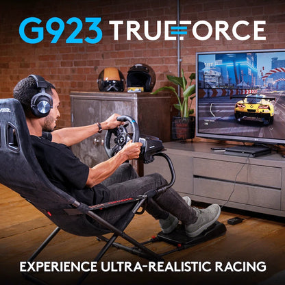 Logitech(R) G923 PS Trueforce Racing Wheel and Pedals for PS & PC