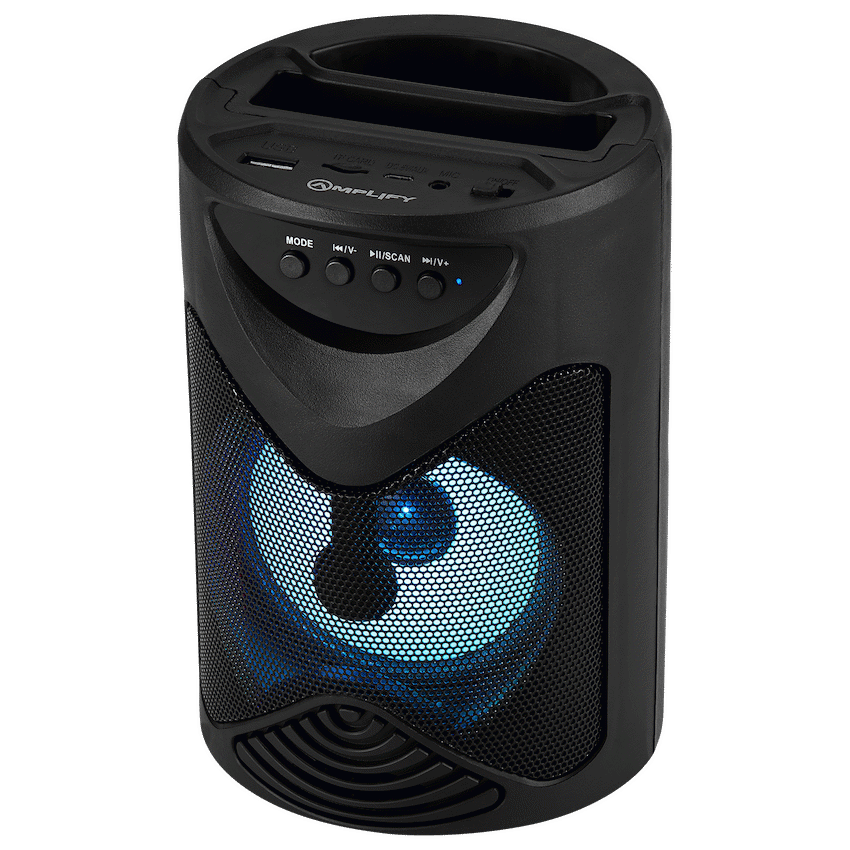Amplify Silo Series RGB Bluetooth Speaker - Black
