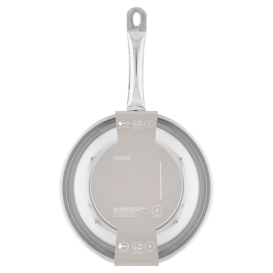 Legend Prof Chef 28cm Stainless Steel Frying Pan