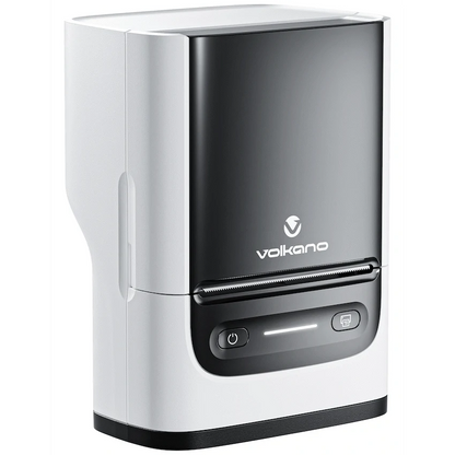 Volkano LabelPro Duo Series Thermal Dual Size Label Printer - Black and White