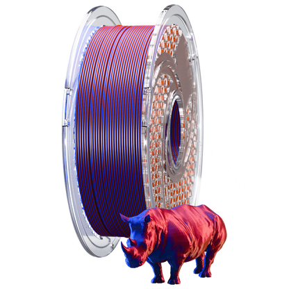 SA Filament Dual Silk PLA Filament 750g - Blue Blood