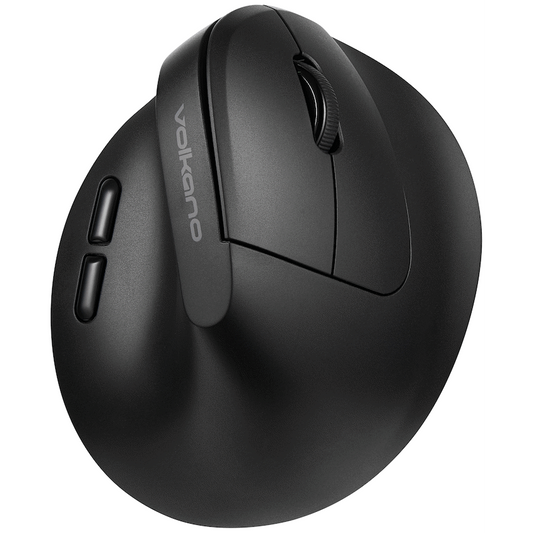 Volkano Curve Series Ergonomic Bluetooth Wireless mouse - Black