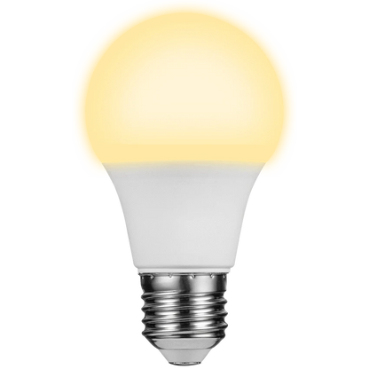 SWITCHED 5W A60 Light Bulb E27- Warm White - 10 Pack