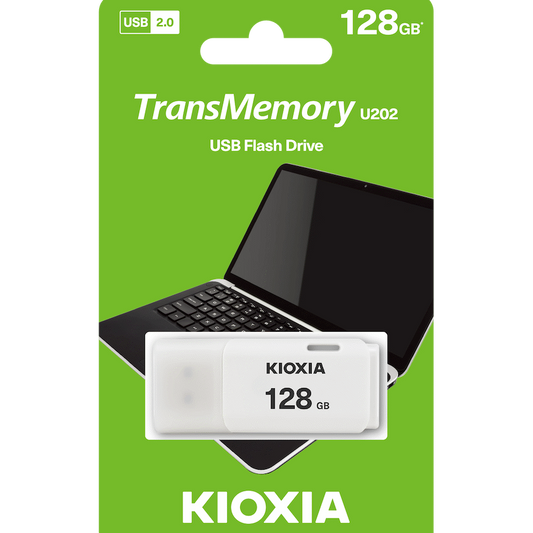 Kioxia 128GB USB 2.0-White