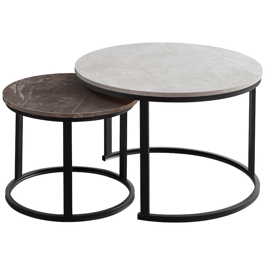 Nile Nesting Coffee Table Greyish
