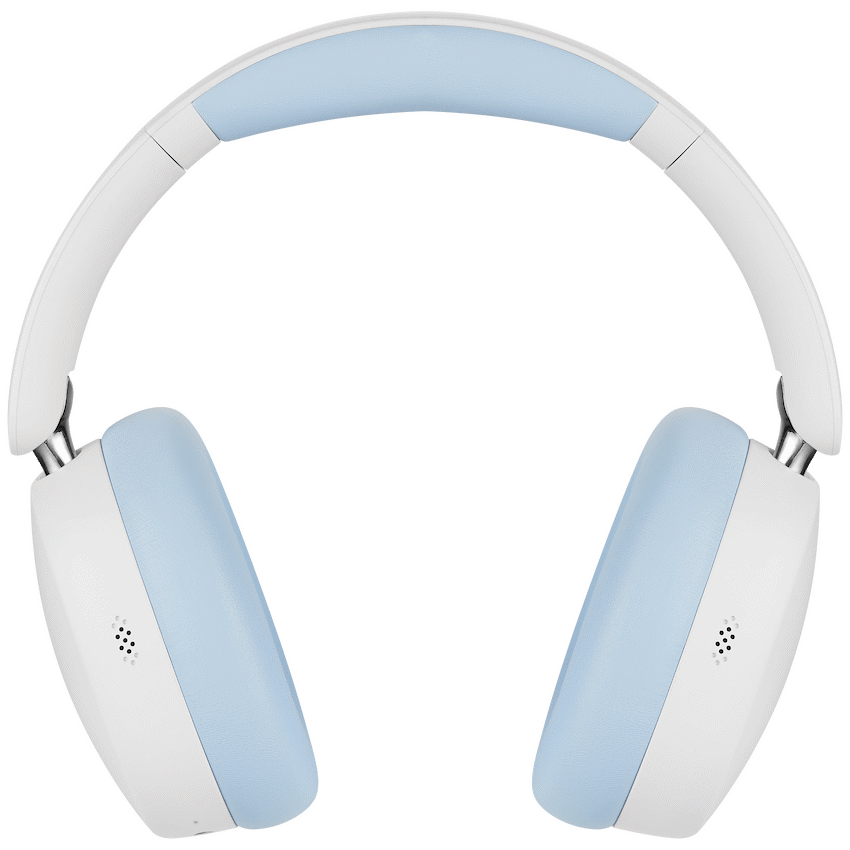 Volkano Lexi Pro Hybrid ANC Headphones - Blue/Cream