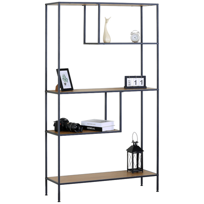 Everfurn Felix Bookshelf - Oak